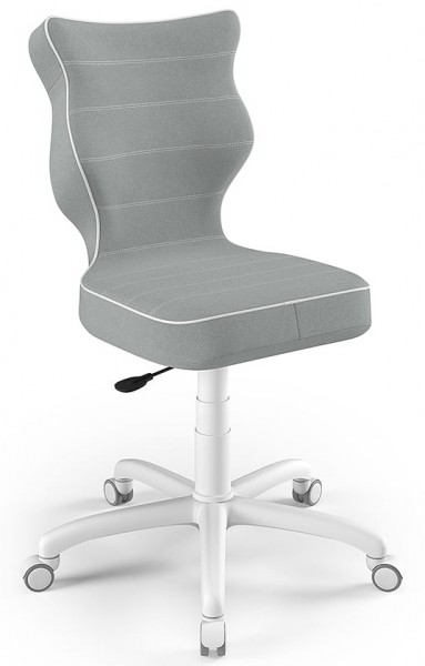 Młodzieżowe krzesło do biurka Petit White rozmiar 6 (159-188 cm)