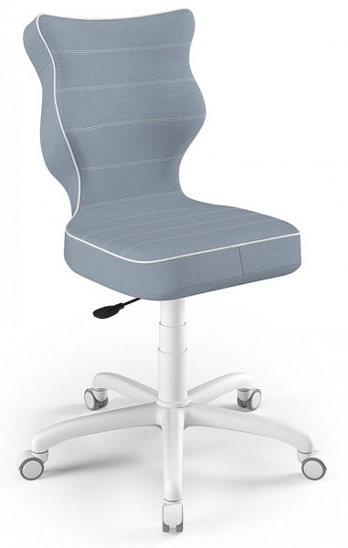 Młodzieżowe krzesło do biurka Petit White rozmiar 6 (159-188 cm)