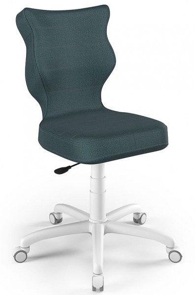 Młodzieżowe krzesło do biurka Petit White rozmiar 6 (159-188 cm)