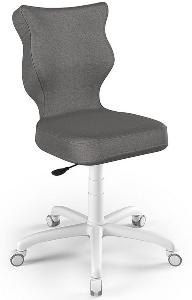 Młodzieżowe krzesło do biurka Petit White rozmiar 6 (159-188 cm)