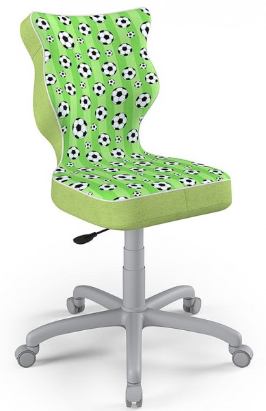 Ergonomiczne krzesło dla młodzieży Petit Grey rozmiar 5 (146-176,5 cm) wzory
