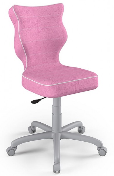 Krzesło biurkowe dla nastolatka Petit Grey rozmiar 5 (146-176,5 cm)