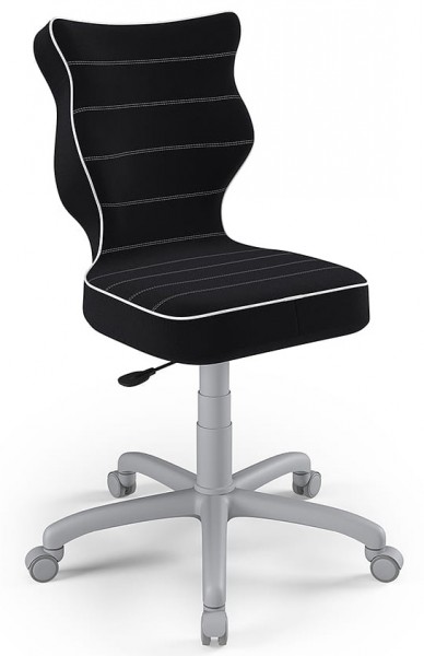 Krzesło biurkowe dla nastolatka Petit Grey rozmiar 6 (159-188 cm)