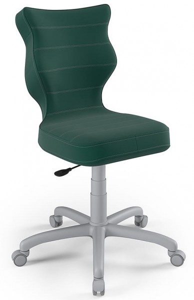 Krzesło biurkowe dla nastolatka Petit Grey rozmiar 6 (159-188 cm)