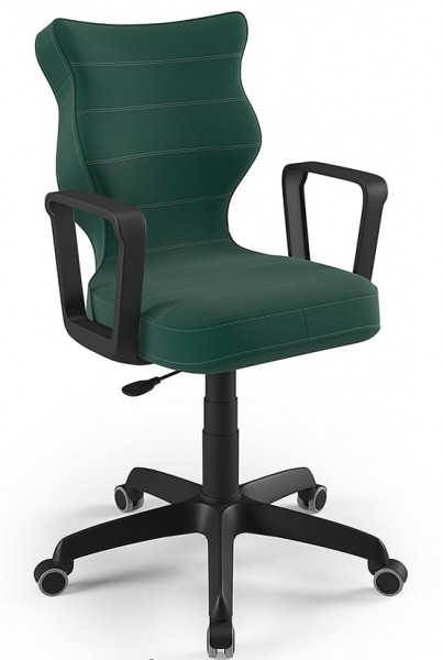 Ergonomiczne krzesło do biurka Norm Black rozmiar 5 (146-176,5 cm)