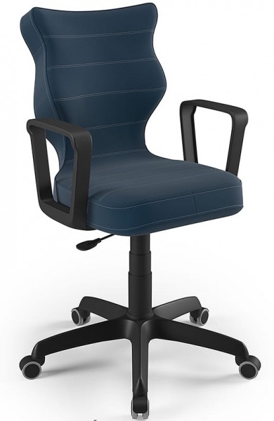 Ergonomiczne krzesło do biurka Norm Black rozmiar 5 (146-176,5 cm)