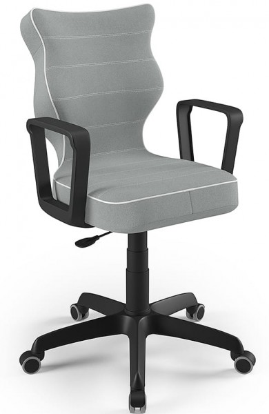 Ergonomiczne krzesło do biurka Norm Black rozmiar 6 (159-188 cm)