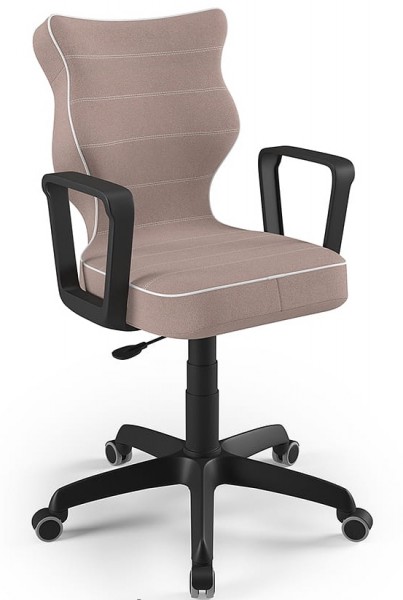 Ergonomiczne krzesło do biurka Norm Black rozmiar 6 (159-188 cm)