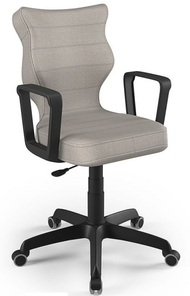 Ergonomiczne krzesło do biurka Norm Black rozmiar 6 (159-188 cm)