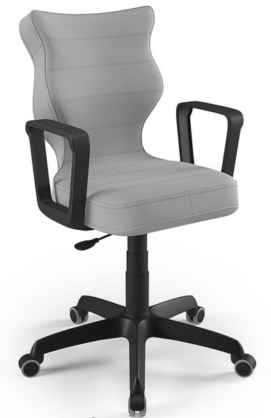 Ergonomiczne krzesło do biurka Norm Black rozmiar 6 (159-188 cm)