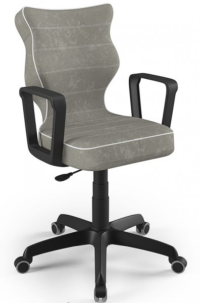 Ergonomiczne krzesło do biurka Norm Black rozmiar 6 (159-188 cm)