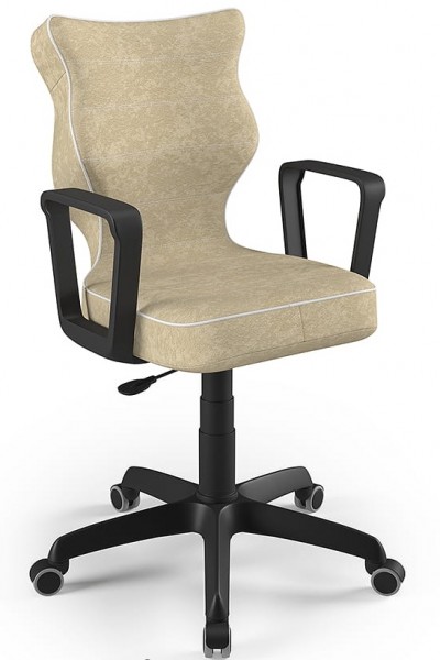 Ergonomiczne krzesło do biurka Norm Black rozmiar 6 (159-188 cm)