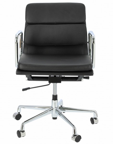 Fotel biurowy CH2171T skóra chrom