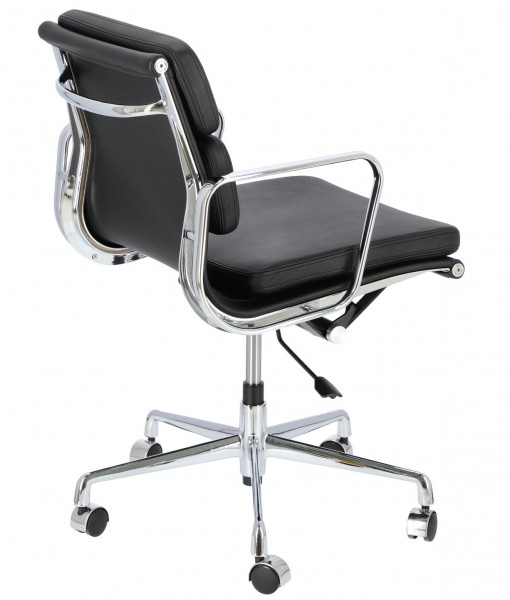 Fotel biurowy CH2171T skóra chrom