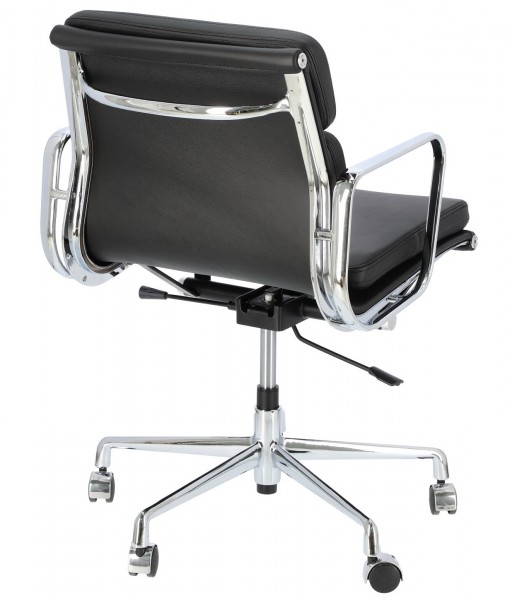Fotel biurowy CH2171T skóra chrom