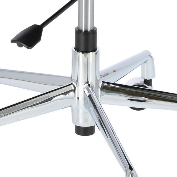 Fotel biurowy CH2171T skóra chrom