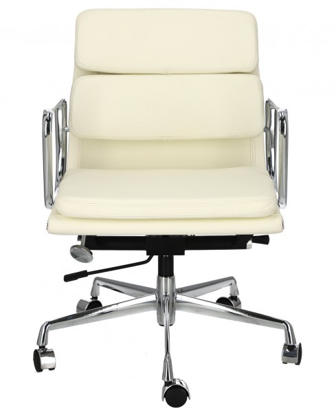 Fotel biurowy CH2171T skóra chrom