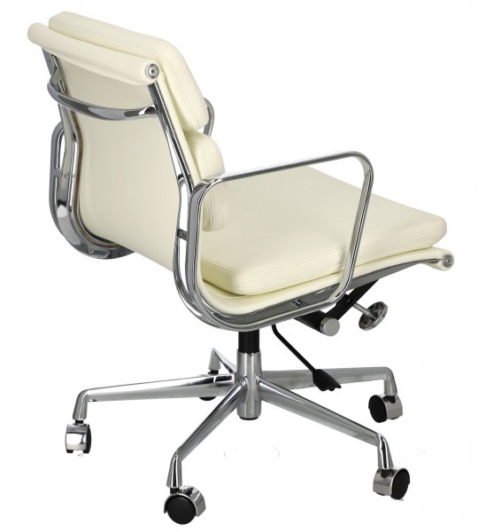 Fotel biurowy CH2171T skóra chrom