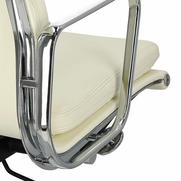 Fotel biurowy CH2171T skóra chrom