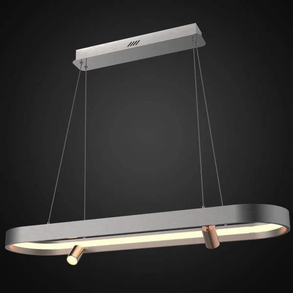 Szeroka lampa jadalniana z reflektorkami Spectra No.4