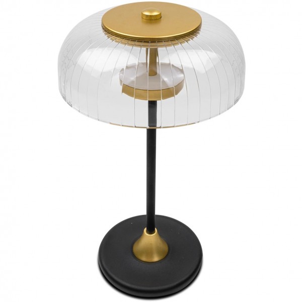 Ledowa lampa stołowa z akrylowym kloszem Vitrum