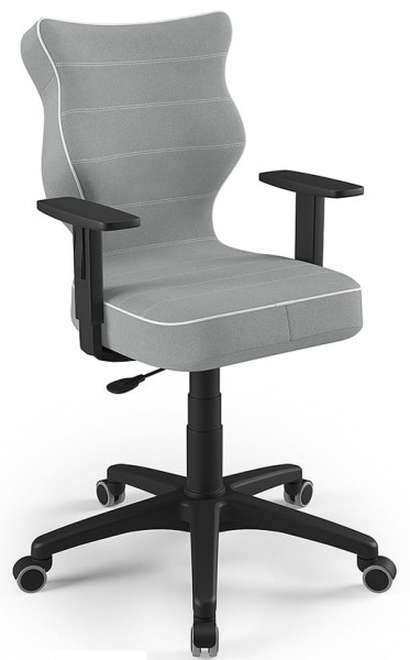 Obrotowe krzesło do biurka Duo Black rozmiar 6 (159-188 cm)