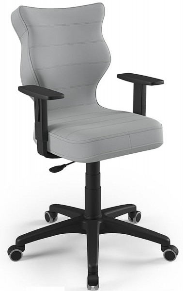 Obrotowe krzesło do biurka Duo Black rozmiar 6 (159-188 cm)