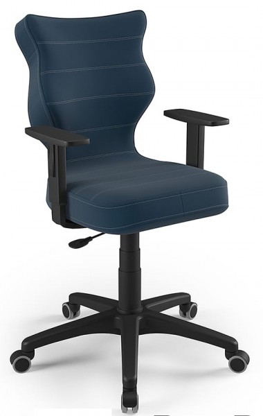 Obrotowe krzesło do biurka Duo Black rozmiar 6 (159-188 cm)