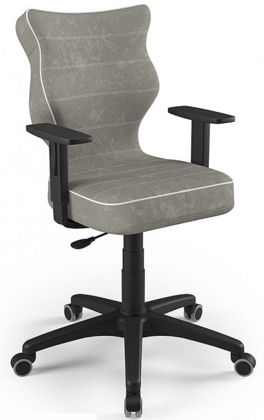 Obrotowe krzesło do biurka Duo Black rozmiar 6 (159-188 cm)