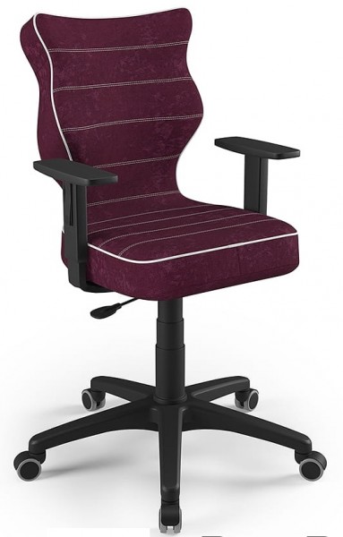 Obrotowe krzesło do biurka Duo Black rozmiar 6 (159-188 cm)