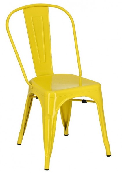 Metalowe krzesło Paris insp. Tolix kolorowe