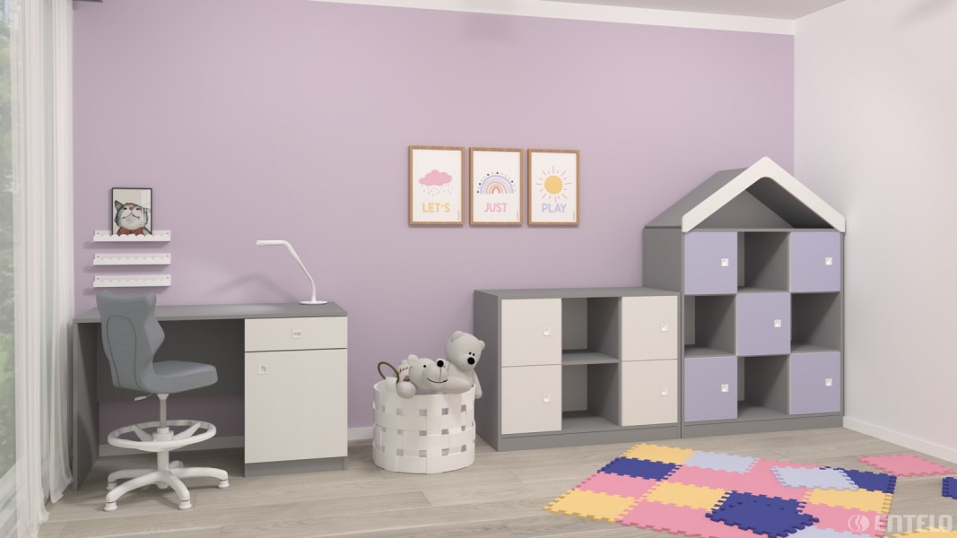 Krzesło dziecięce Petit biały Velvet 03 rozmiar 3 (119-142 cm) WK+P