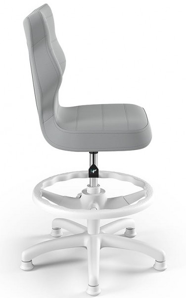 Krzesło dziecięce Petit biały Velvet 03 rozmiar 4 (133-159 cm) WK+P