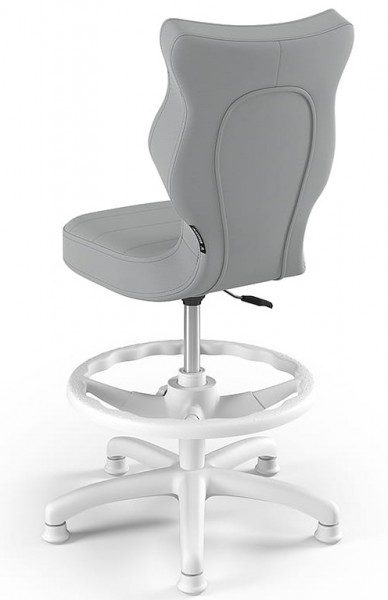 Krzesło dziecięce Petit biały Velvet 03 rozmiar 4 (133-159 cm) WK+P