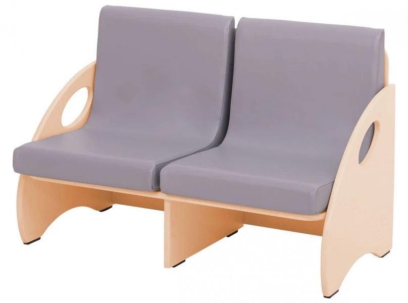 Sofa dziecięca do przedszkola z materacami Franek