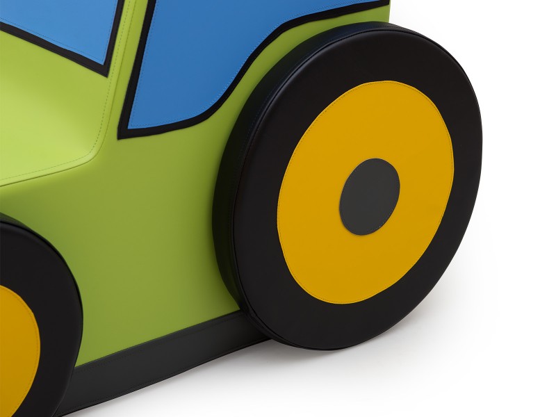 Piankowe siedzisko do przedszkola Traktor 4640170