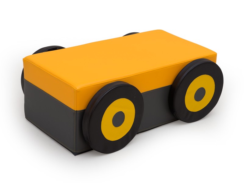 Piankowe siedzisko do przedszkola Traktor 4640170