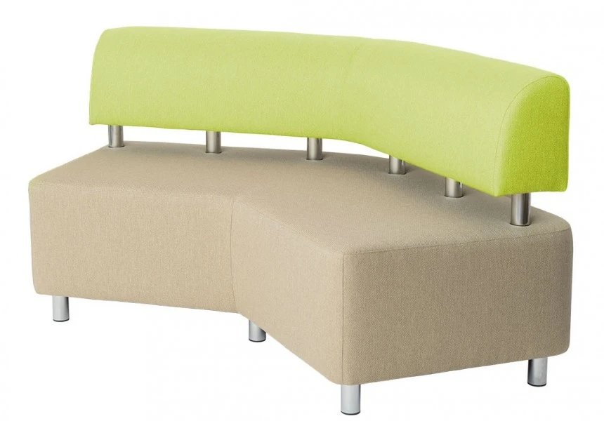 Sofa poczekalniana z oparciem 7010221 Fala 1