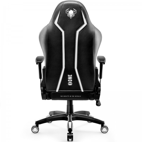 Fotel gamingowy Diablo X-One 2.0 King Size czarno-biały
