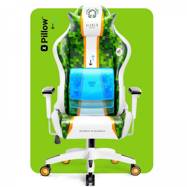 Fotel gamingowy Diablo X-One 2.0 King Size Craft Edition