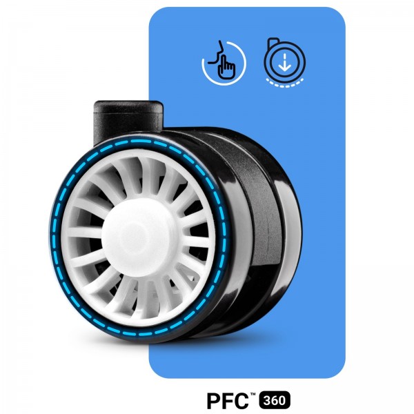 Fotel gamingowy Diablo X-One 2.0 King Size Aqua Blue Edition