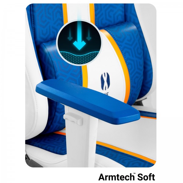 Fotel gamingowy Diablo X-One 2.0 King Size Aqua Blue Edition
