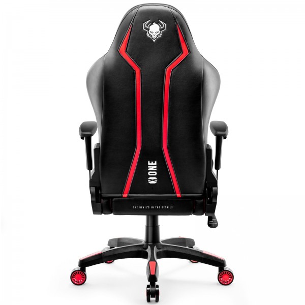 Fotel gamingowy Diablo X-One 2.0 Normal Size czarno-czerwony