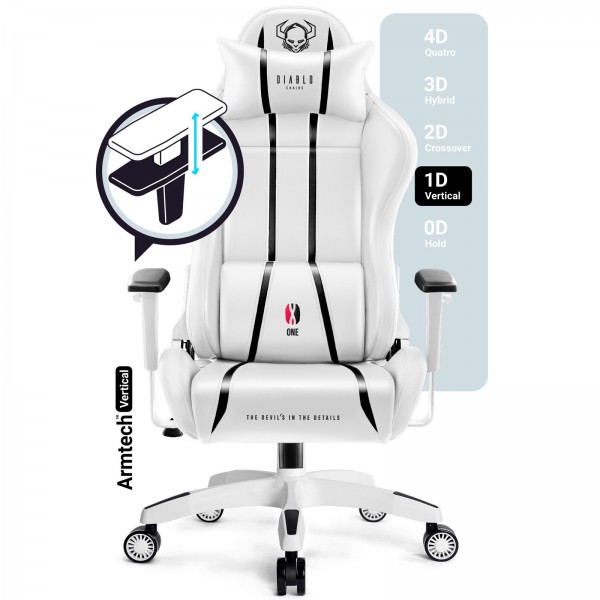 Fotel Diablo X-ONE 2.0 Normal biały