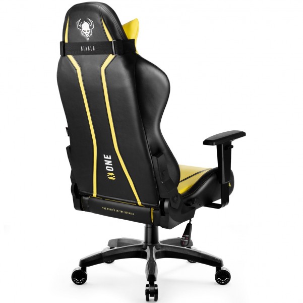 Fotel gamingowy Diablo X-One 2.0 Normal Size Electric Yellow Edition