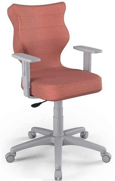Młodzieżowe krzesło do biurka Duo Grey rozmiar 5 (146-176,5 cm)