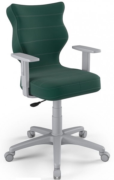 Młodzieżowe krzesło do biurka Duo Grey rozmiar 5 (146-176,5 cm)