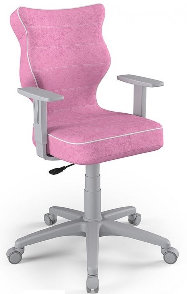Młodzieżowe krzesło do biurka Duo Grey rozmiar 5 (146-176,5 cm)