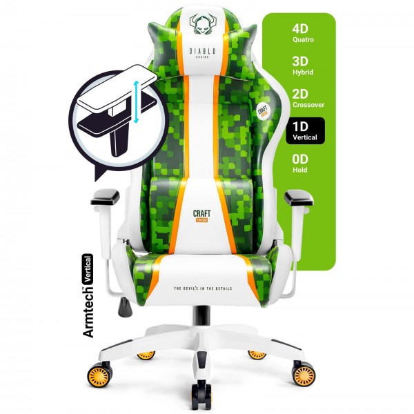 Fotel gamingowy Diablo X-One 2.0 Normal Size Craft Edition