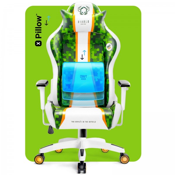 Fotel gamingowy Diablo X-One 2.0 Normal Size Craft Edition
